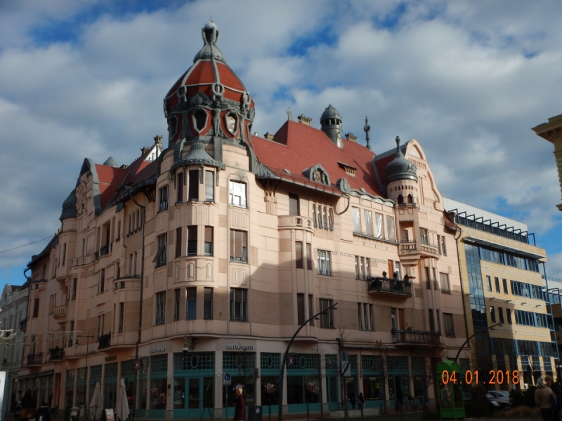 Пешеходный маршрут по городу Сегед (Szeged).