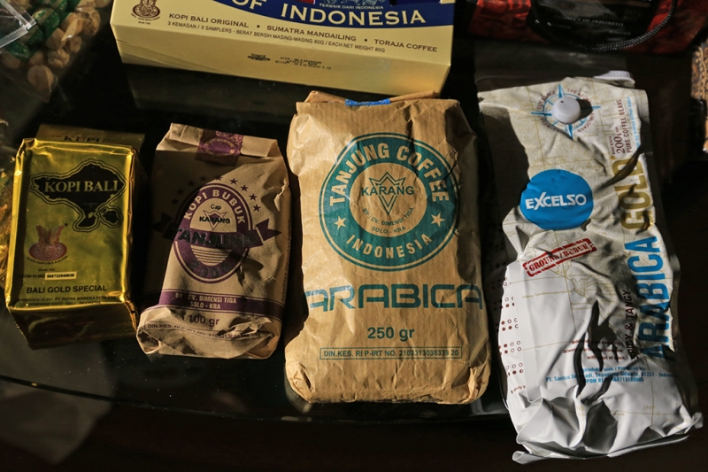 Покупка кофе на Бали