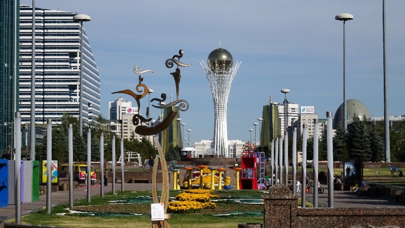 Астана - Водно-Зелёный бульвар 2016