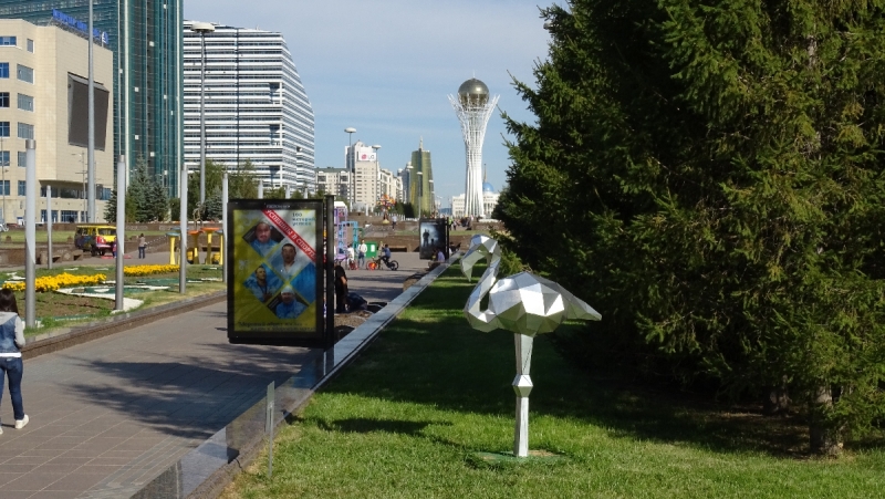 Астана - Водно-Зелёный бульвар 2016