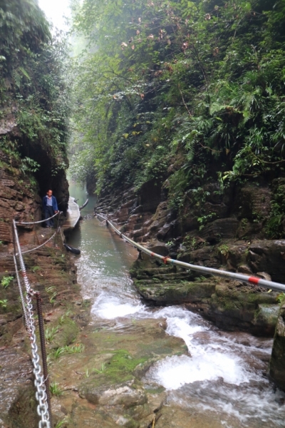 Ущелье Sitting Dragon Gorge (Zuo Long Gorge) рядом с г.Фуронг