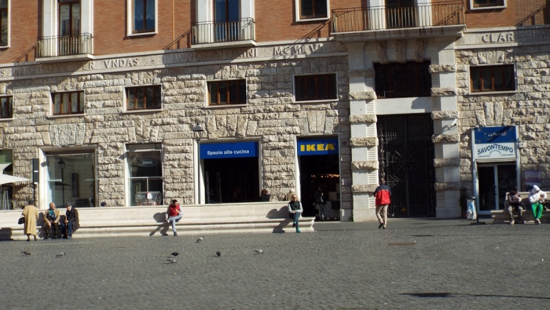 Рим на неделю зимой случайно