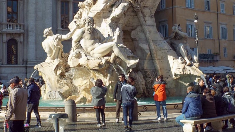 Рим на неделю зимой случайно