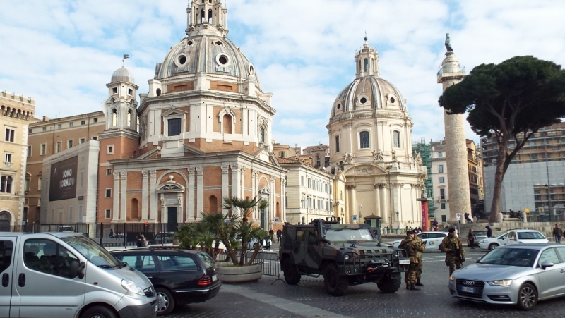 Рим на неделю зимой случайно