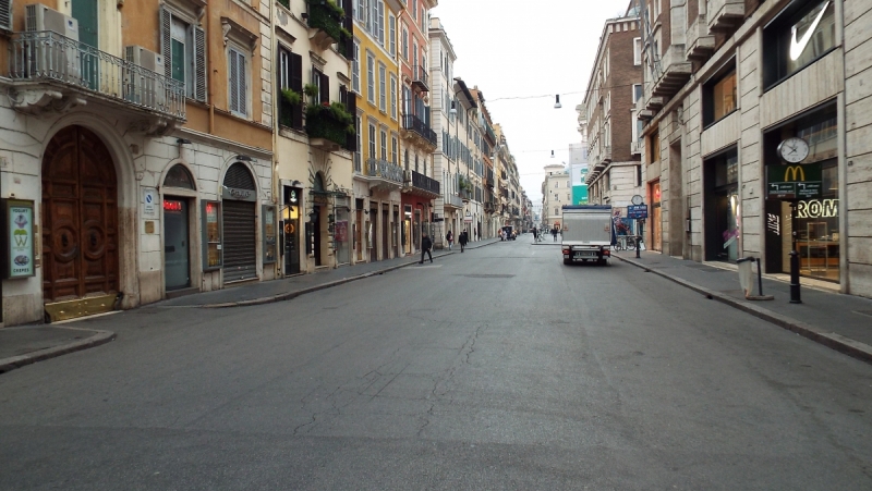 Рим на неделю зимой случайно