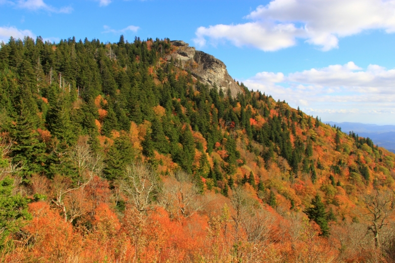 Осень в золоте и багрянце не стеснялась восхищать. Blue Ridge Parkway. 18-22 октября 2016 года.