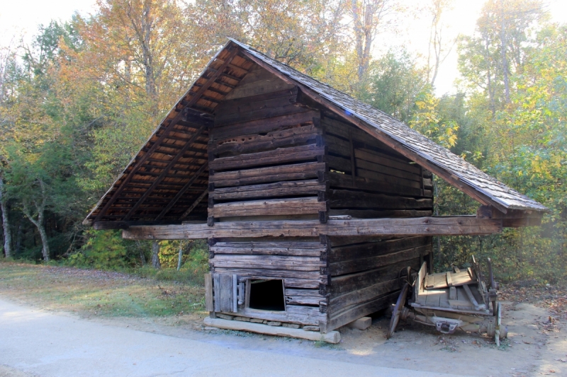 Осень в золоте и багрянце не стеснялась восхищать. Blue Ridge Parkway. 18-22 октября 2016 года.