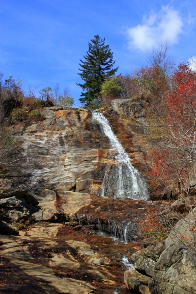 Осень в золоте и багрянце не стеснялась восхищать. Blue Ridge Parkway. 18-22 октября 2016 года.