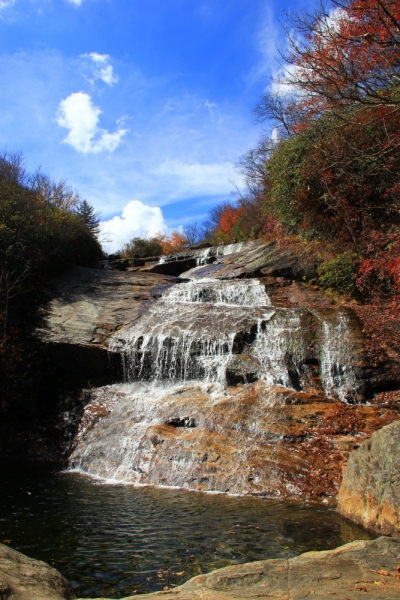 Осень в золоте и багрянце не стеснялась восхищать. Blue Ridge Parkway. 18-22 октября 2016 года.