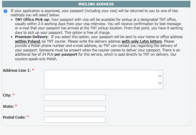 Виза в США для граждан России в Польше: подача в Варшаве (B1/B2)
