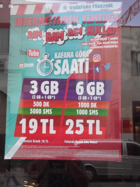 Турция: сотовая связь и мобильный интернет от А до Я