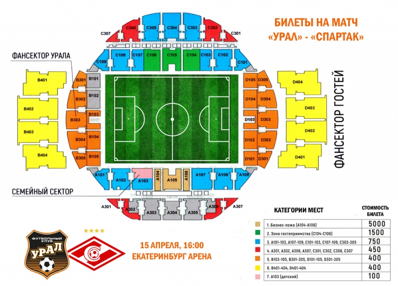 Екатеринбург: матчи Чемпионата Мира FIFA по футболу 2018 от А до Я