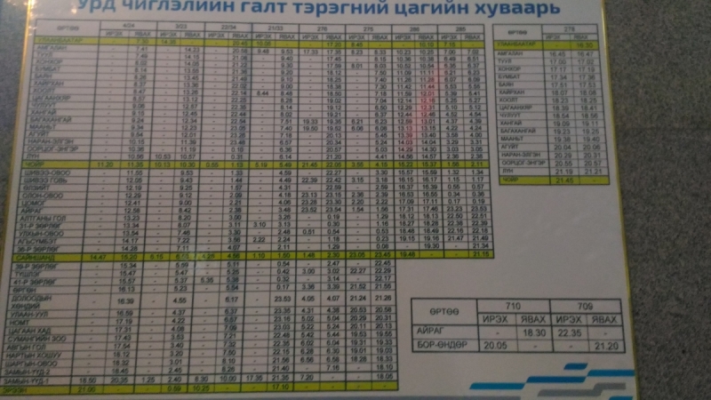 Сайншанд в феврале