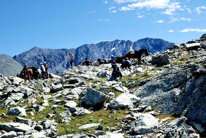 Конный поход по Горному Алтаю 2017 г