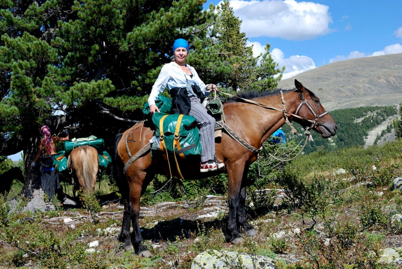 Конный поход по Горному Алтаю 2017 г