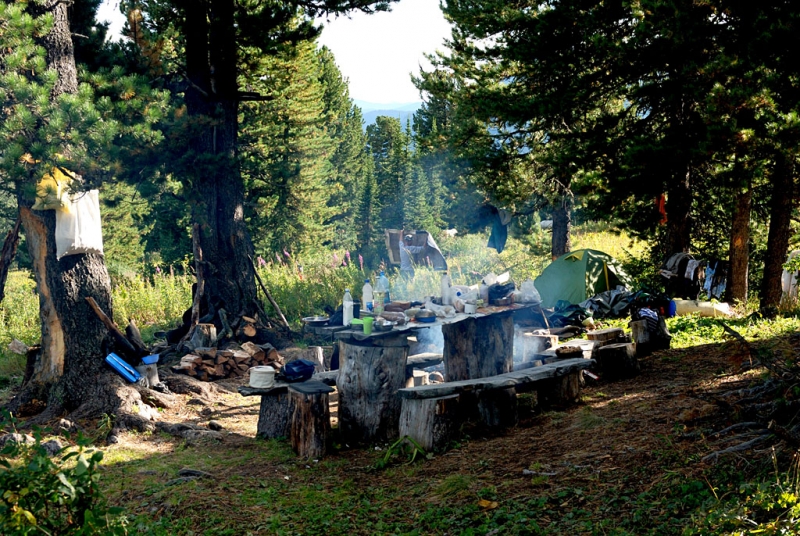 Конный поход по Горному Алтаю 2017 г