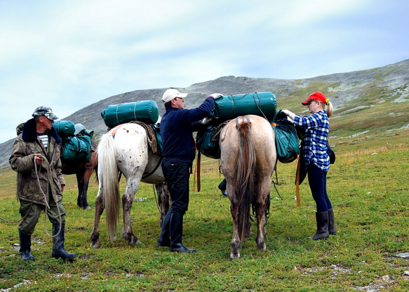 Конный поход по Горному Алтаю 2017 г