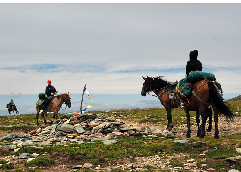 Конный поход по Горному Алтаю 2017 г