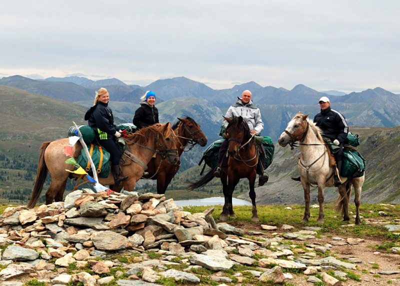 Конный поход по Горному Алтаю 2017 г
