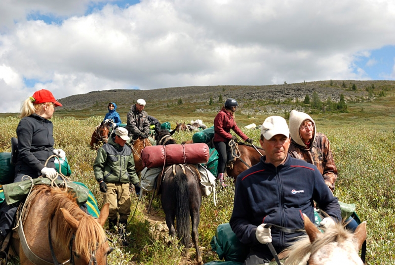 Конный поход по Горному Алтаю 2017 г