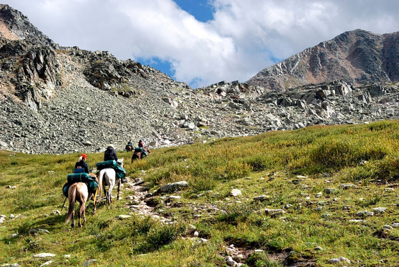 Конный поход по Горному Алтаю 2017 г