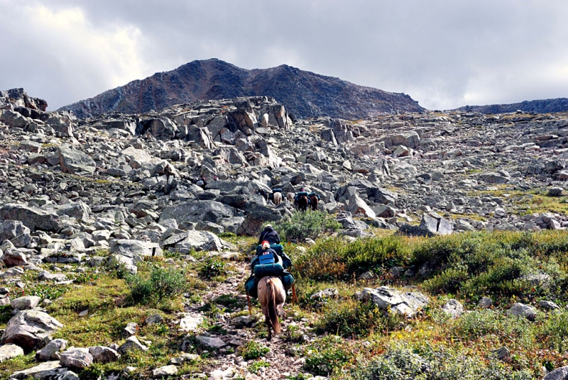 Конный поход по Горному Алтаю 2017 г
