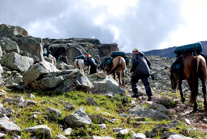 Конный поход по Горному Алтаю 2017 г
