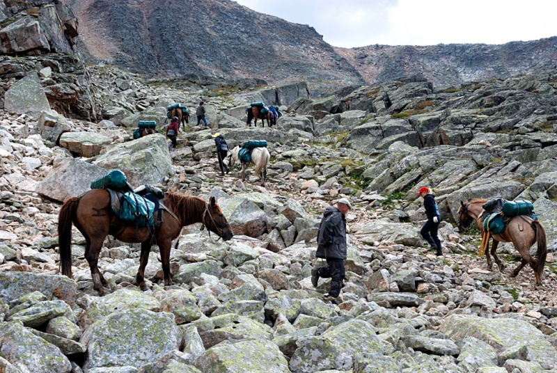 Конный поход по Горному Алтаю 2017 г