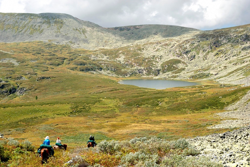 Конный поход по Горному Алтаю 2017 г