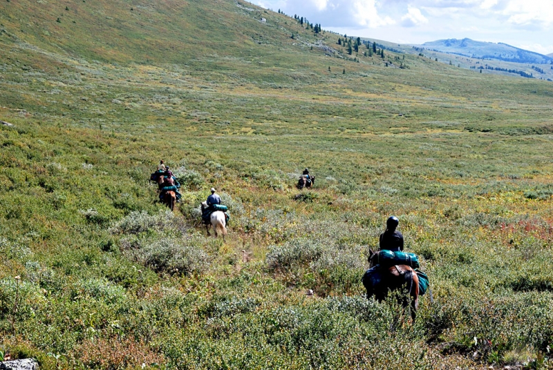 Конный поход по Горному Алтаю 2017 г