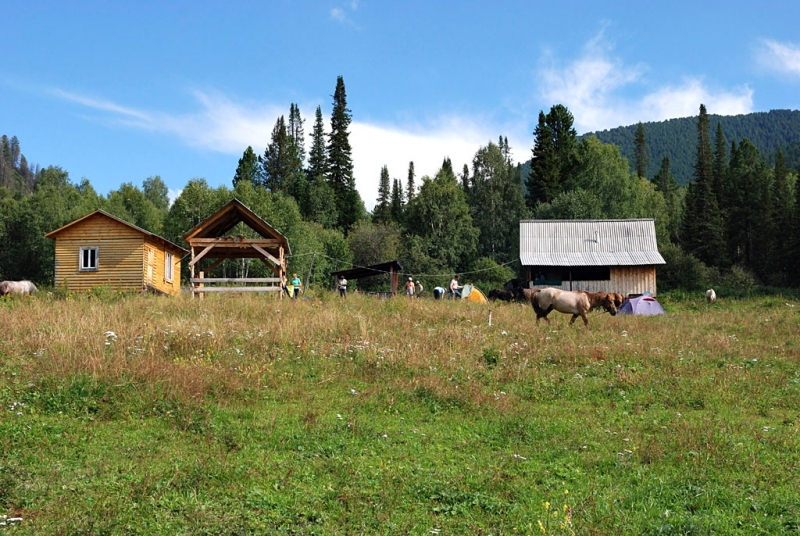 Конный поход по Горному Алтаю 2017 г