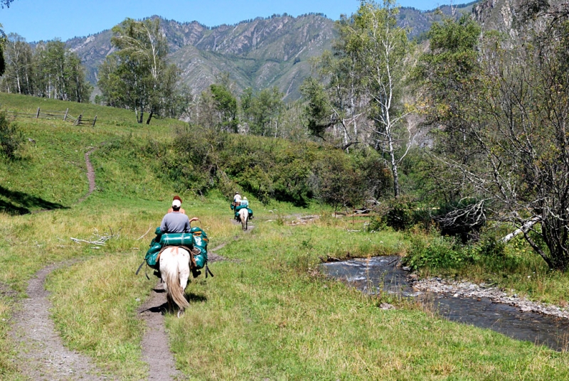 Конный поход по Горному Алтаю 2017 г