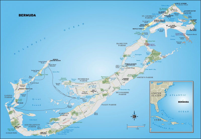 Южно-Атлантические Штаты и Бермуды с Багамами на Ошеании Сирене, 23 апреля - 4 мая 2018