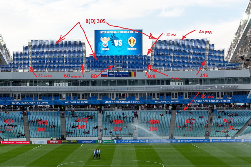 Сочи: матчи Чемпионата Мира FIFA по футболу 2018 от А до Я