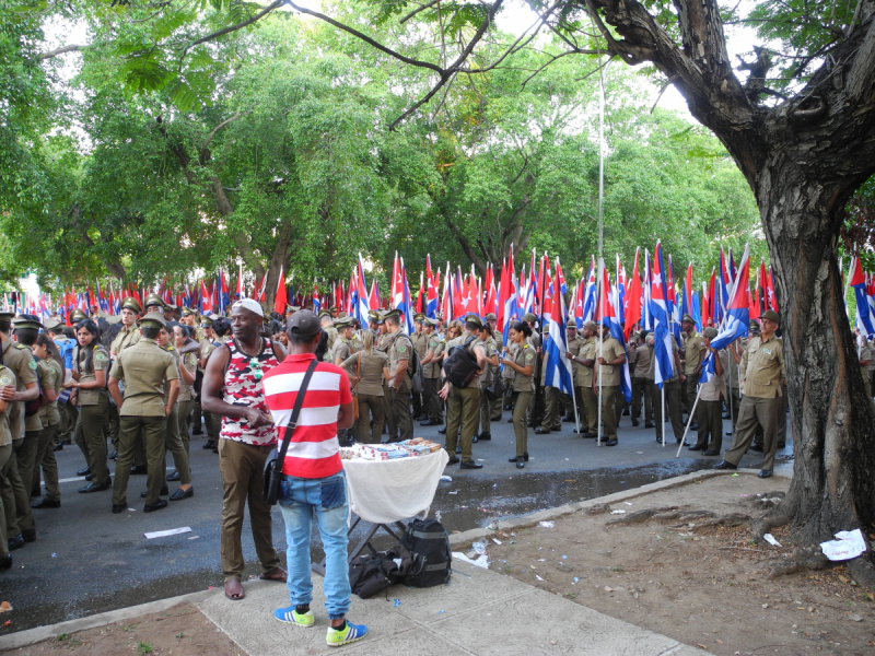 1 мая в Гаване! Традиционная демонстрация