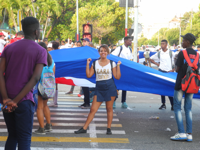1 мая в Гаване! Традиционная демонстрация