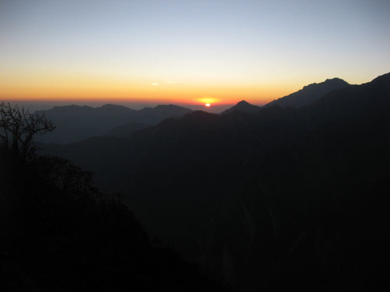 От Татопани к Татопани с видом на Ганеш химал