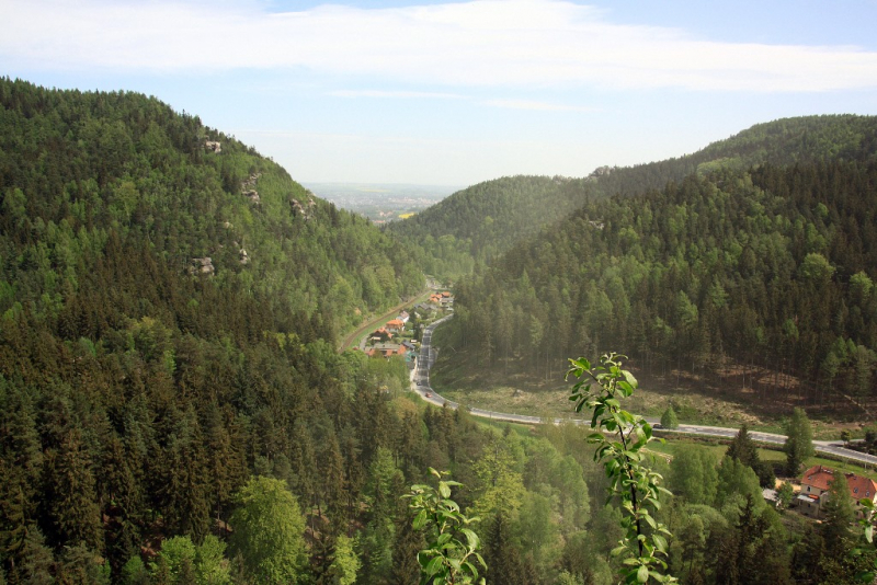 Детский пеший поход по самым северным горам Чехии (и немного по Германии)