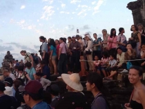 Закат Phnom Bakheng Закат Phnom Bakheng