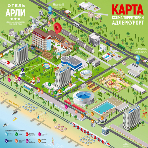 Роза Хутор, Сочи и Адлер с ребёнком 1,8 года