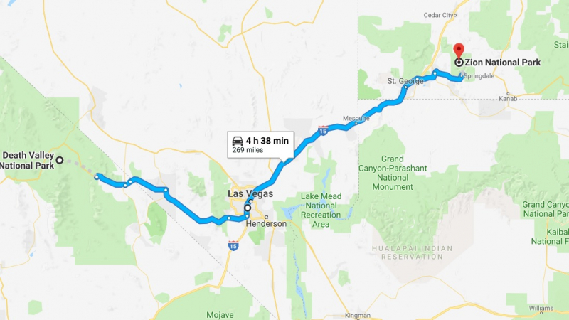 2 недели по Западу в сентябре