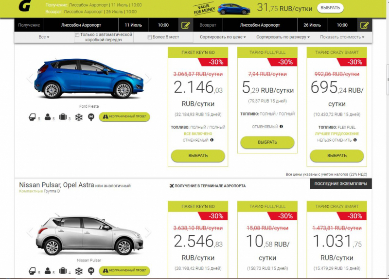 Gold Car аренда авто, отзывы