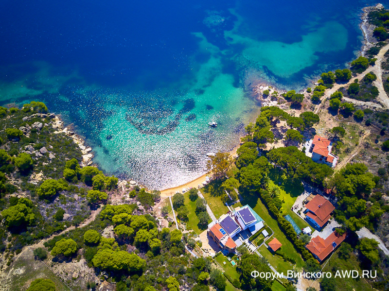 Пляж Фтероти Ситония