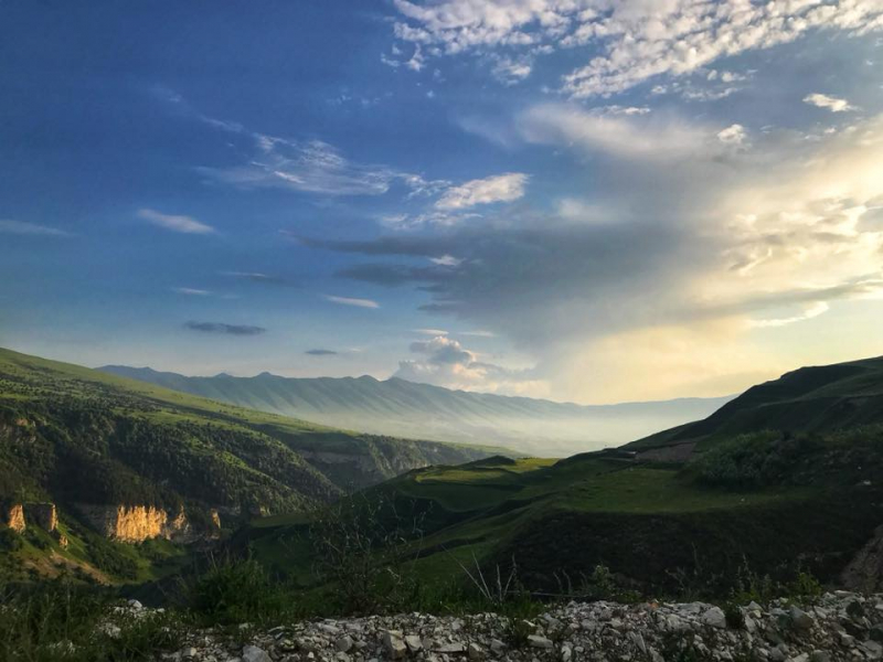 Автостопом из Чечни в Дагестан