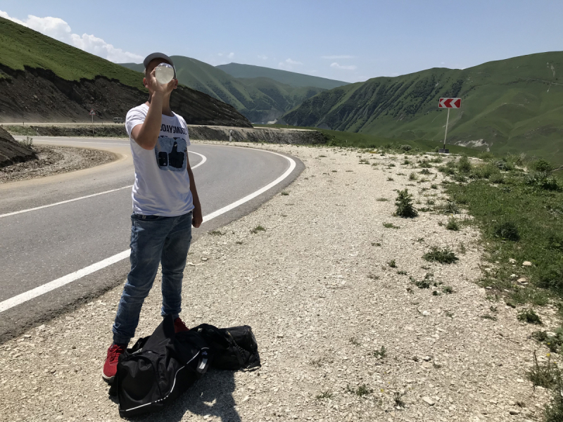 Автостопом из Чечни в Дагестан