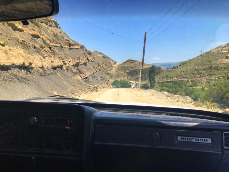 Автостопом из Чечни в Дагестан