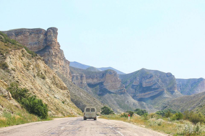 Автостопом из Чечни в Дагестан