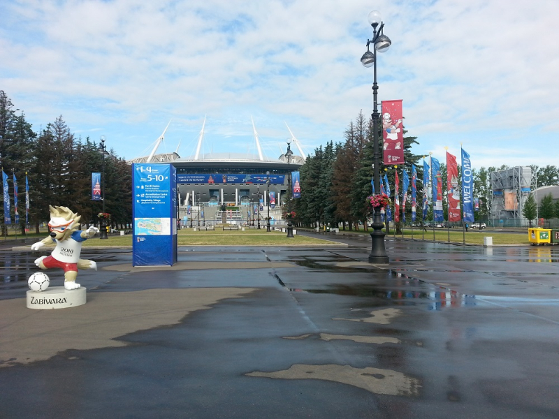 Россия времен ЧМ по футболу 2018: Москва-Коломна-СПб-Карелия-Соловки-Кронштадт-СПб