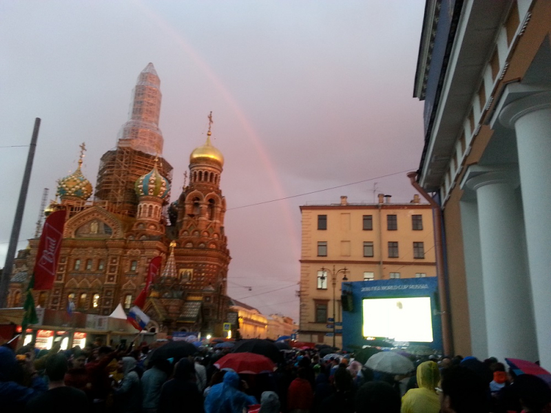 Россия времен ЧМ по футболу 2018: Москва-Коломна-СПб-Карелия-Соловки-Кронштадт-СПб