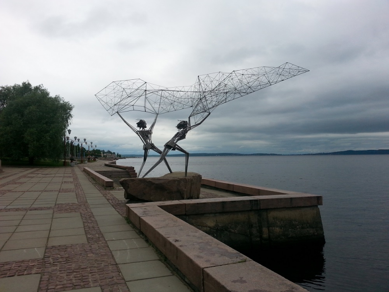 Россия времен ЧМ по футболу 2018: Москва-Коломна-СПб-Карелия-Соловки-Кронштадт-СПб